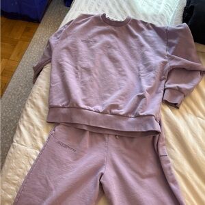 Pangaia Lavender Loungewear Set